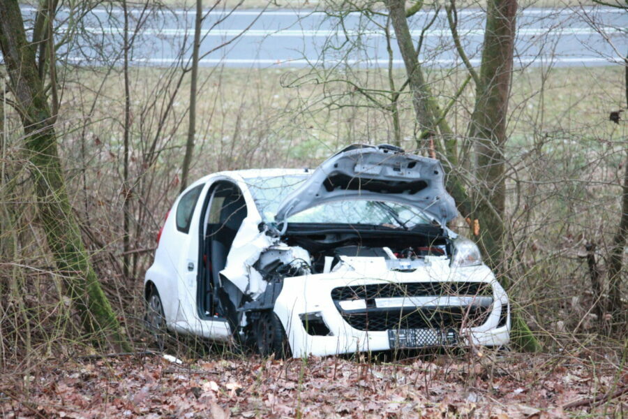 Vrouw gewond bij ongeval op N46 bij Sint Annen