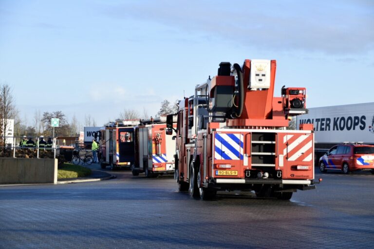 Brand bij Friesland Campina in Gerkesklooster