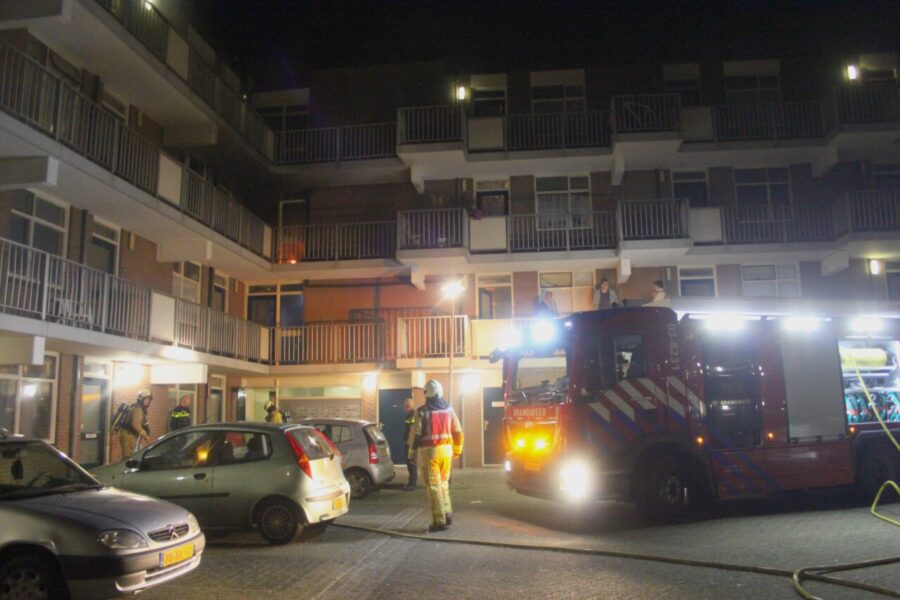Opnieuw brand in trappenhuis appartementencomplex Assen
