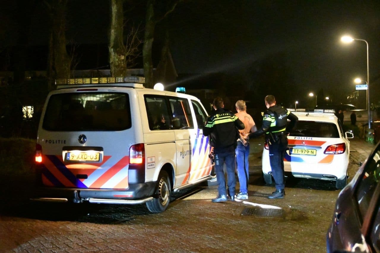 Man aangehouden na melding bedreiging met vuurwapen in Oosterwolde