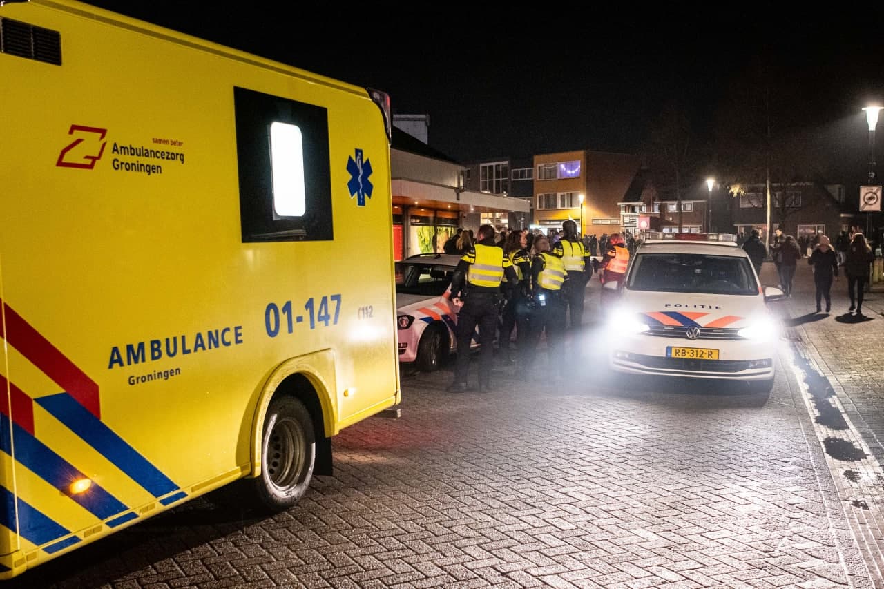 Ambulancezorg Groningen doet aangifte van vernieling ambulancevoertuig tijdens nieuwjaarsnacht