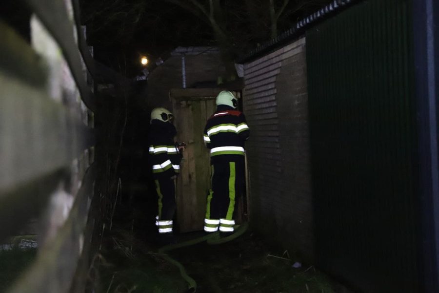 Verward persoon aangehouden na brandstichting in Houtigehage