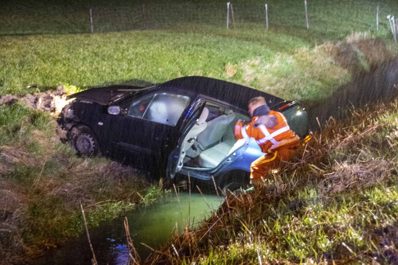 Vrouw gewond bij ongeval op N355 bij Grijpskerk