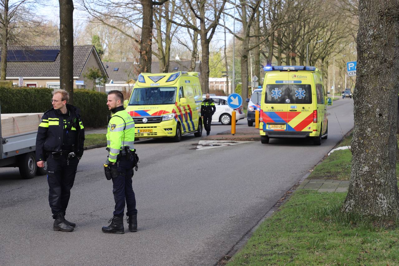 Voetganger ernstig gewond in Burgum
