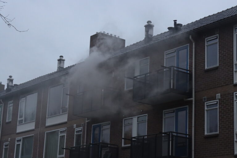Woningbrand in Hoogeveen snel onder controle