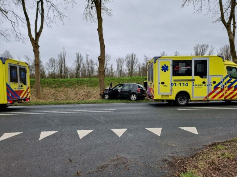 Twee gewonden bij ongeval in Scheemda