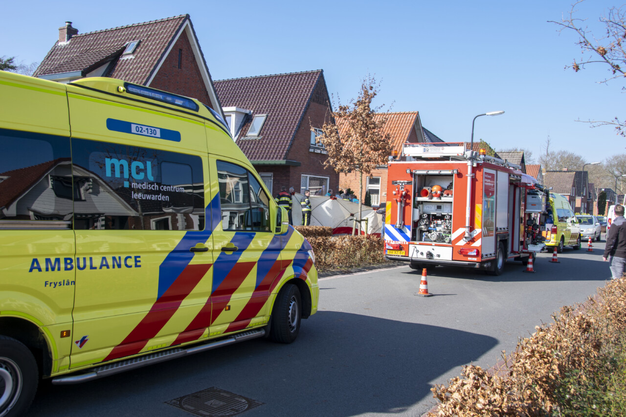 Man ernstig gewond na werkzaamheden aan huis in Buitenpost