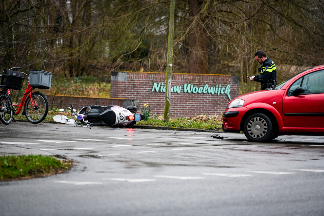 Ongeval op kruising in Sappemeer