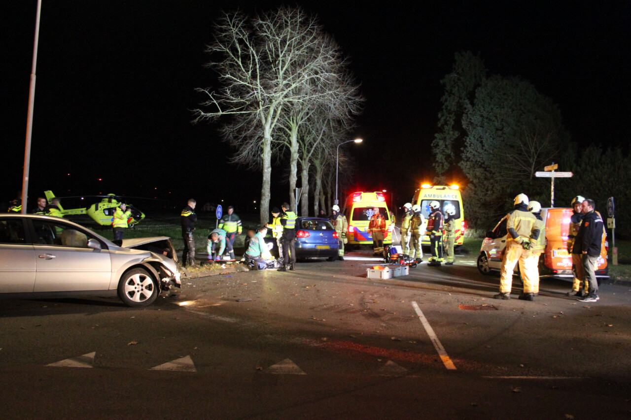 Meerdere gewonden bij ongeval in Gieterveen