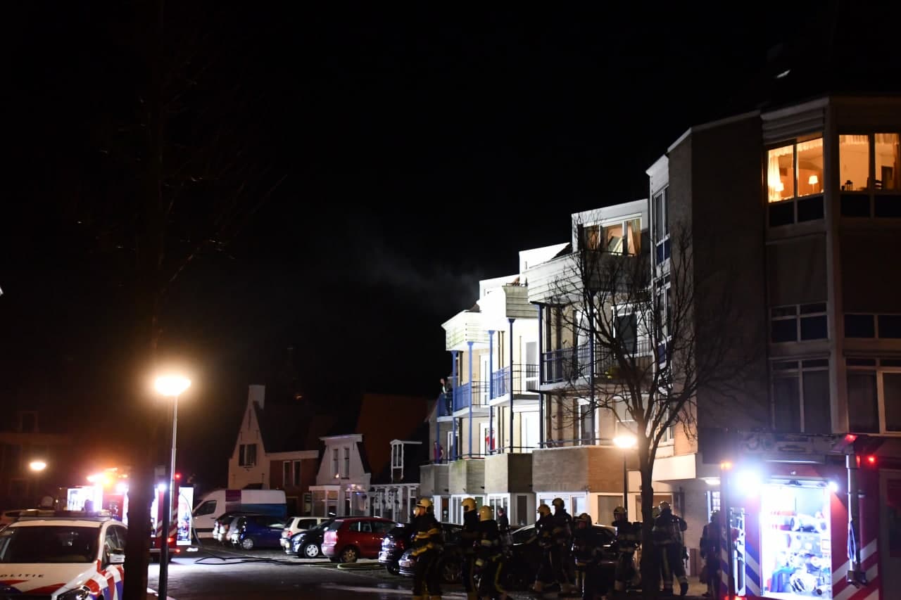 Korte brand in appartement centrum Franeker