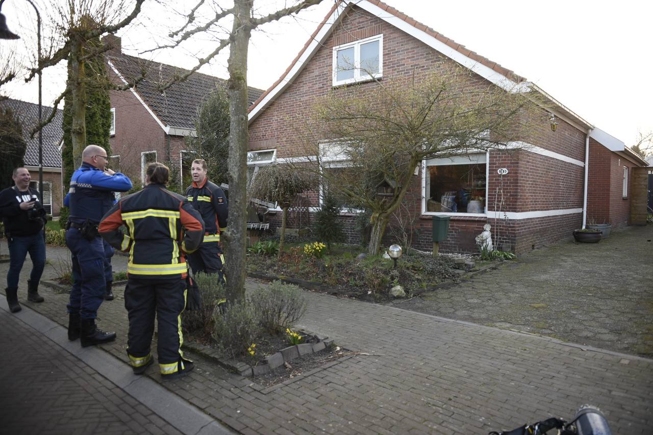 Woningbrand in Wedde snel onder controle