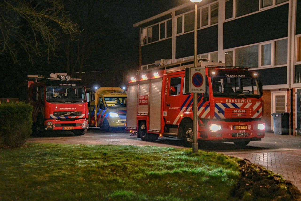 Woningbrand in Haren snel onder controle