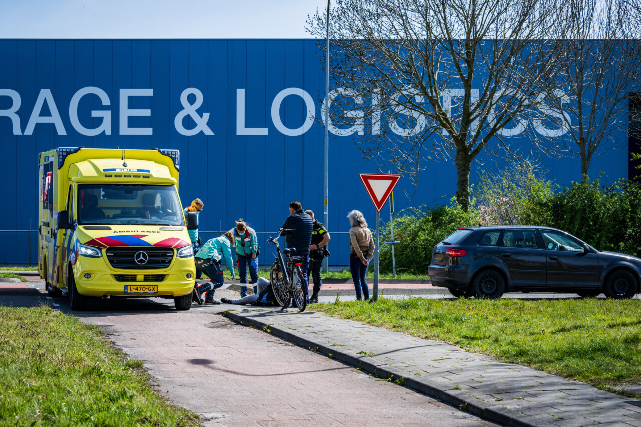 Fietser gewond bij ongeval in Foxhol