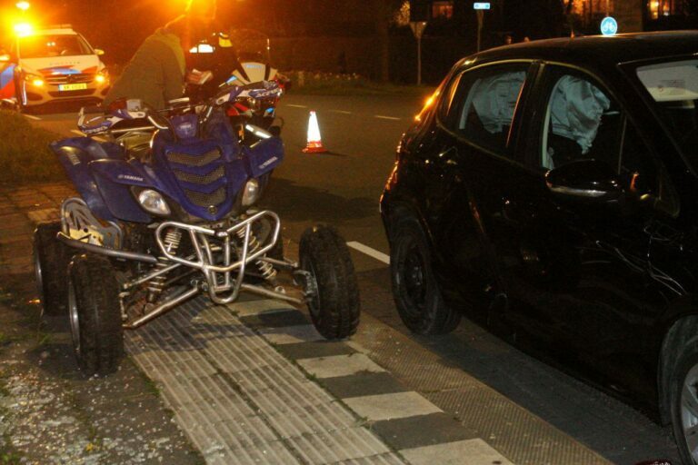 Quad bestuurder gewond bij ongeval in Dokkum