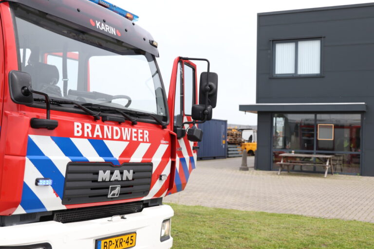 Brandweer rukt uit voor gaslucht in Heerenveen