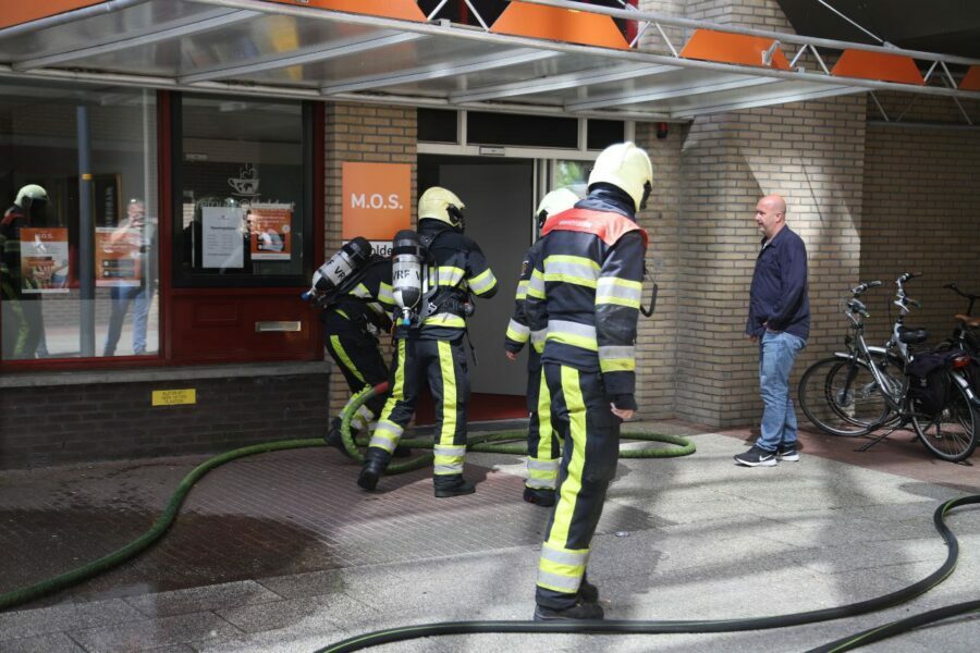 Korte brand geweest in dienstencentrum De Holderd in Drachten