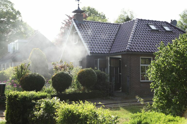 Brand in woning in Terwispel