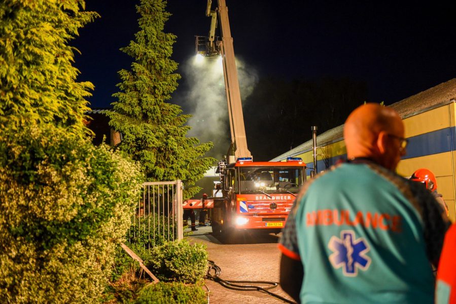 Veel rook bij brand in dagbesteding in Muntendam