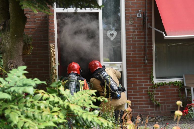 Keukenbrand in Leek snel geblust