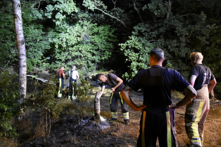 Natuurbrandjes geblust bij Siegerswoude