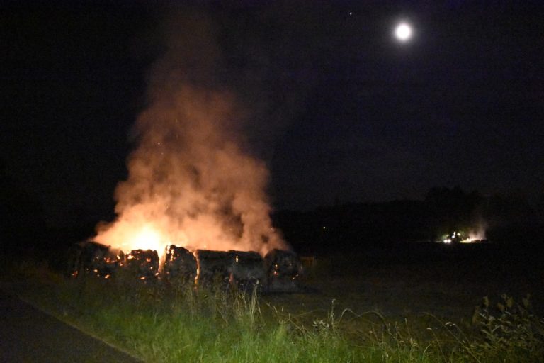 Nachtelijke branden houden brandweer wakker