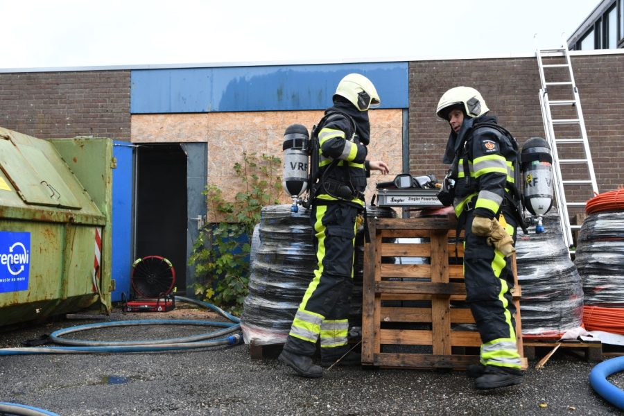 Brand geblust in leegstaand pand in Oosterwolde