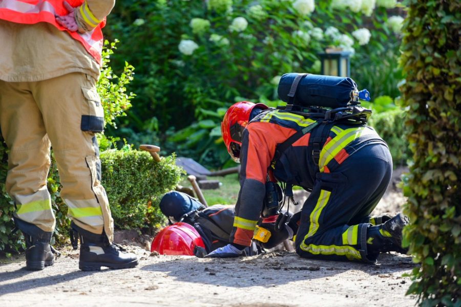 Gaslekkage tijdens werkzaamheden in Scheemda