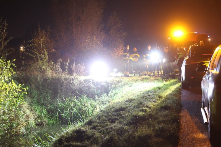 Fietser belandt in sloot in Follega