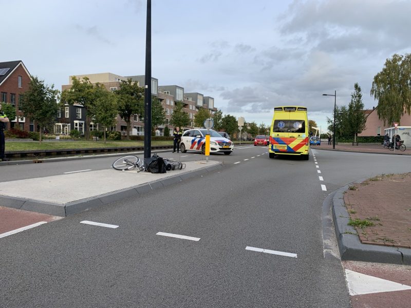 Fietser gewond na ongeval in Assen