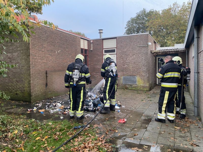 Containerbrand in Feanwalden geblust