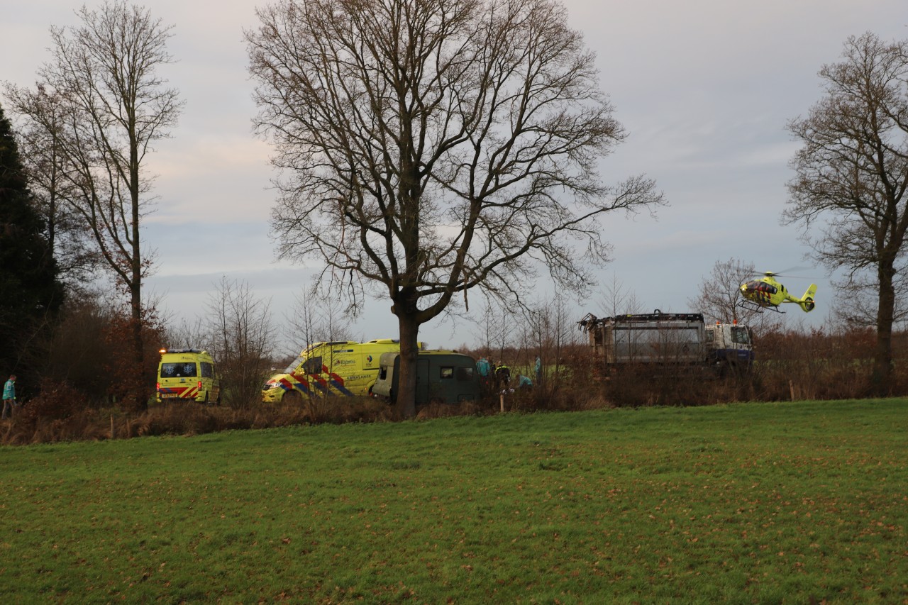 Vrouw zwaargewond na ongeval in Garyp