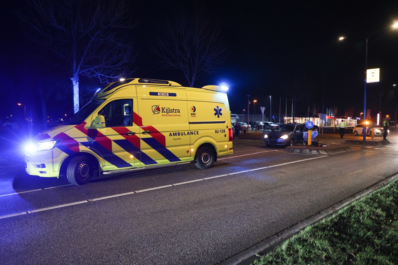 Fietser gewond bij ongeval in Heerenveen