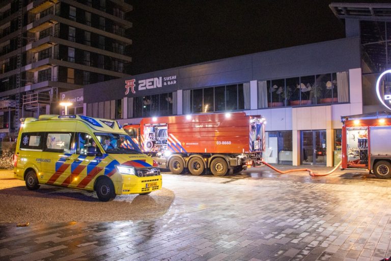 Bewoner gewond bij brand in Emmen