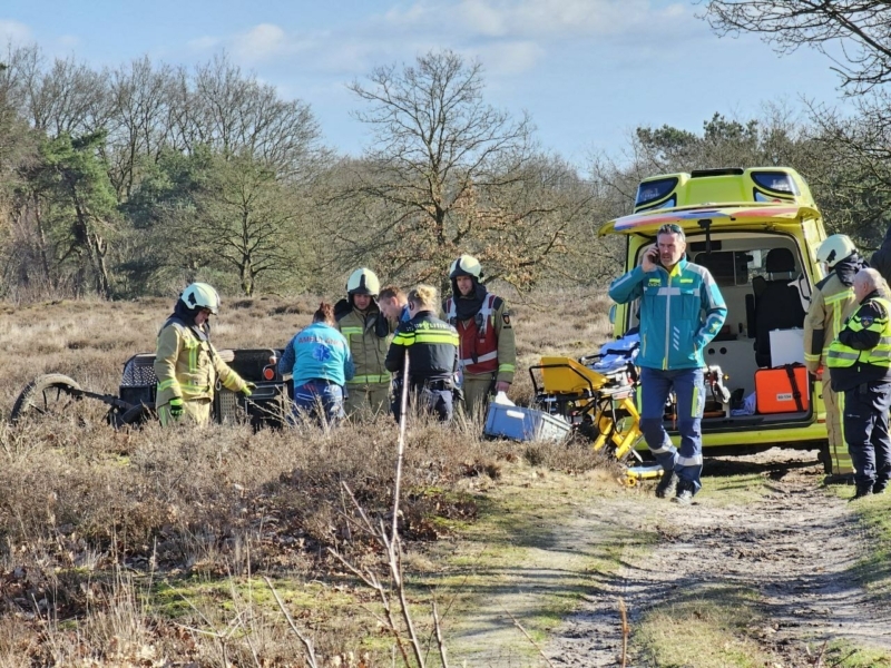 Gewonde bij ongeval met paard en wagen