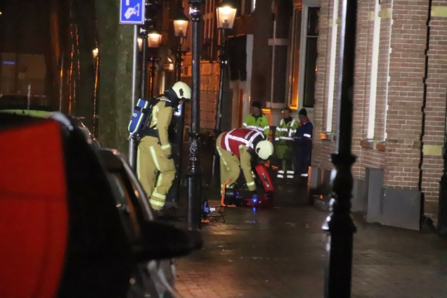 Deel centrum Assen ontruimd na diefstal koperen gasleiding