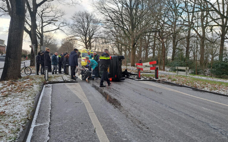 Meerdere ongevallen door Maartse buien