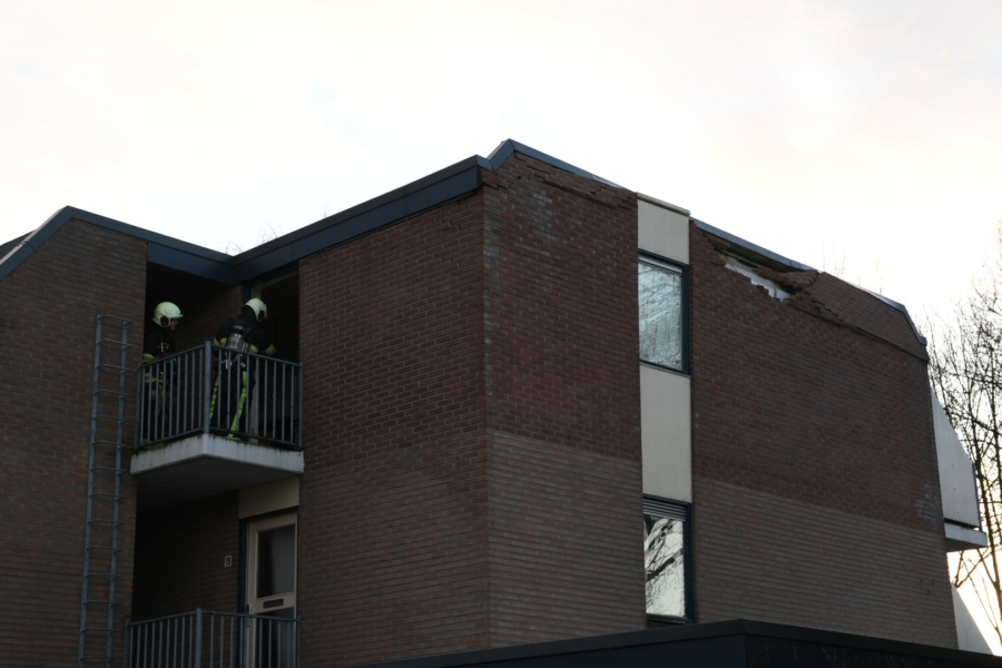 Bewoners flat na explosie voorlopig niet naar huis