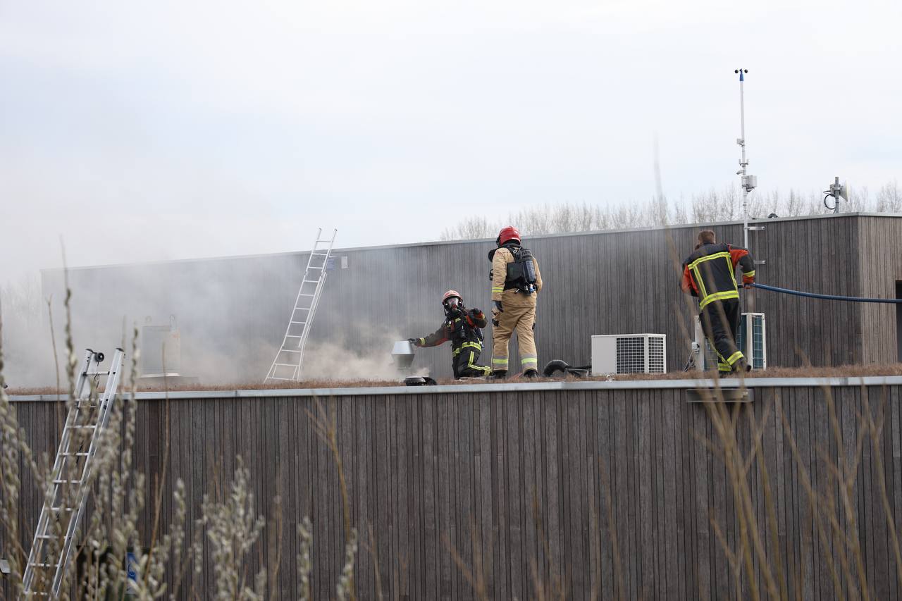 Grote brand uitgebroken in crematorium tijdens uitvaart
