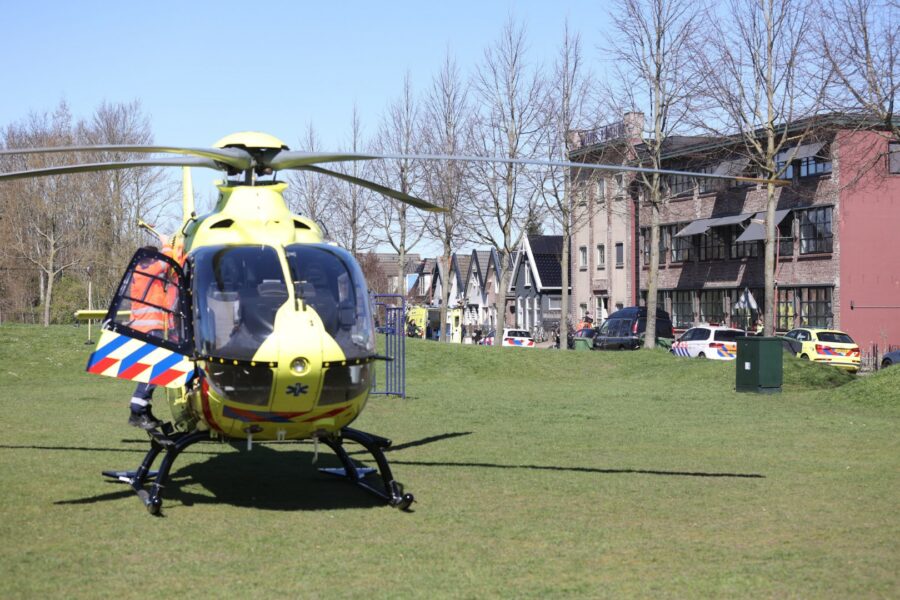 Steekincident bij GGZ-instelling, traumahelikopter ingezet