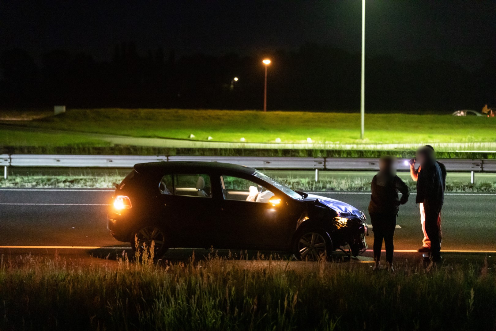 Twee auto’s afgesleept na ongeluk op snelweg