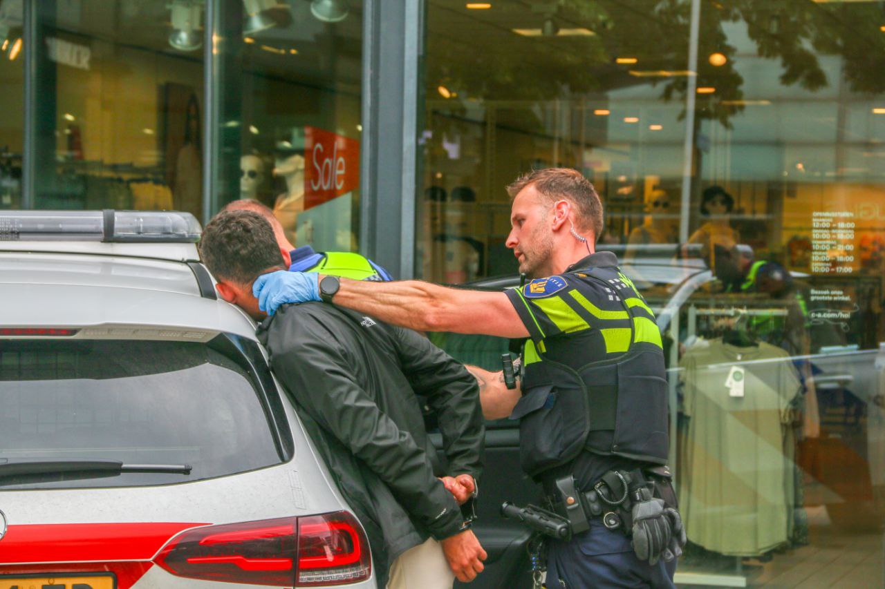Winkeldief aangehouden door politie