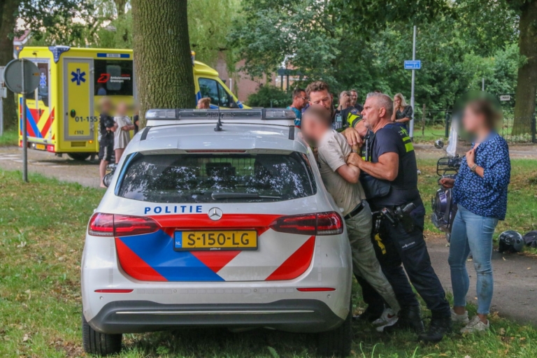 Beschonken scooterrijder aangehouden na ongeval