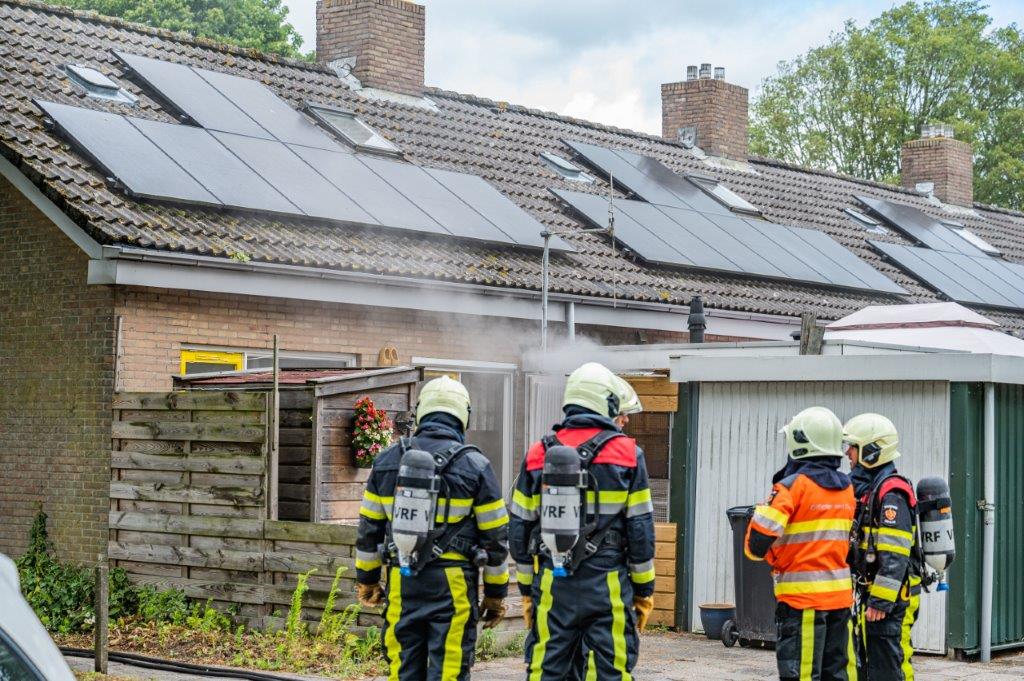 Woning loopt veel schade op door brand in meterkast