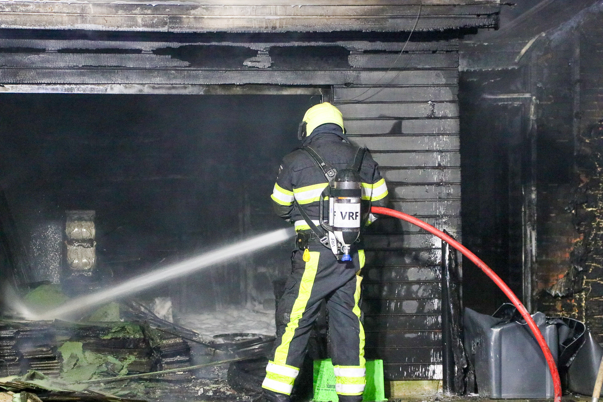 Schuurbrand zorgt voor veel schade