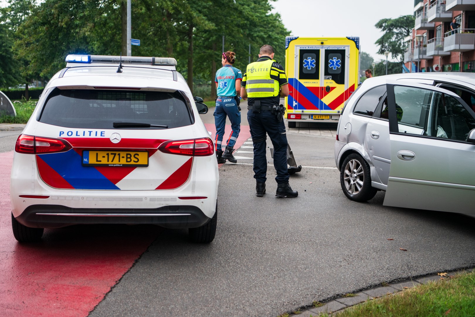 Ongeval tussen auto en brommobiel op berucht kruispunt