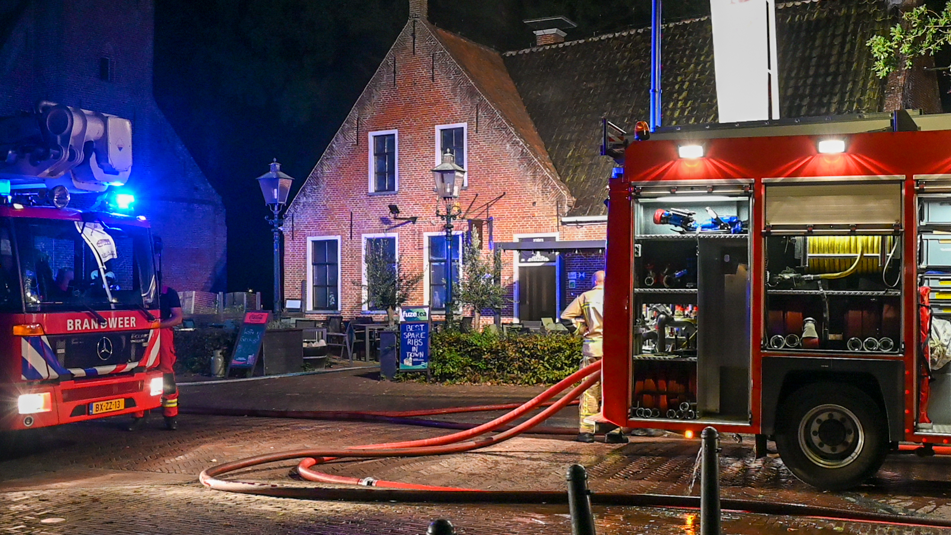Brand in Theater De Winsinghhof