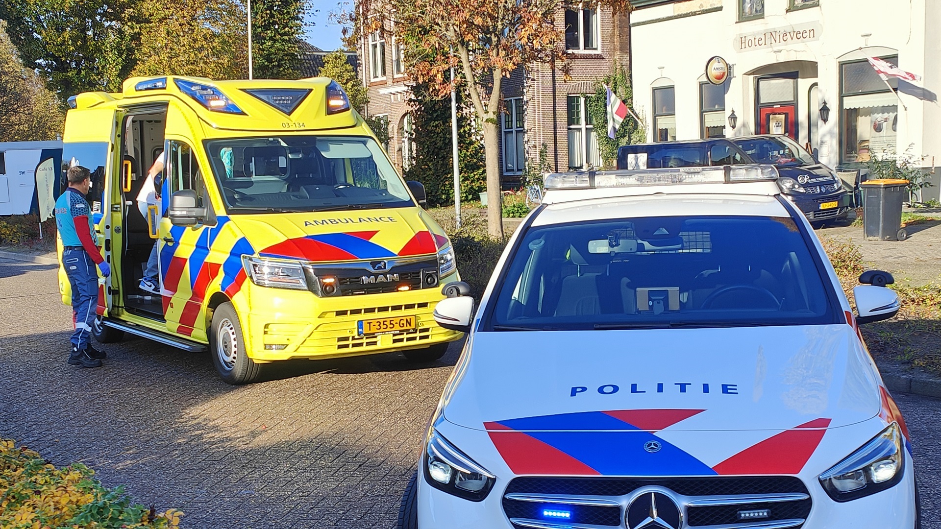 Scooterrijder geschept door auto