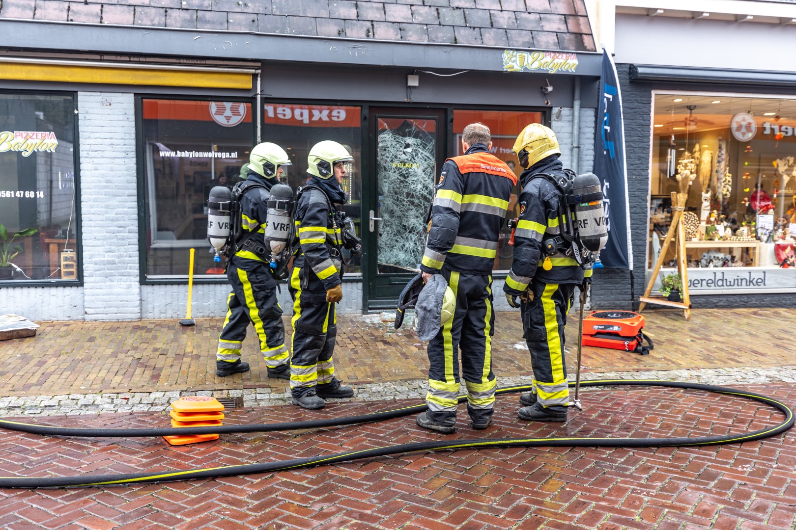Brandweer rukt uit voor verbrande spareribs in restaurant