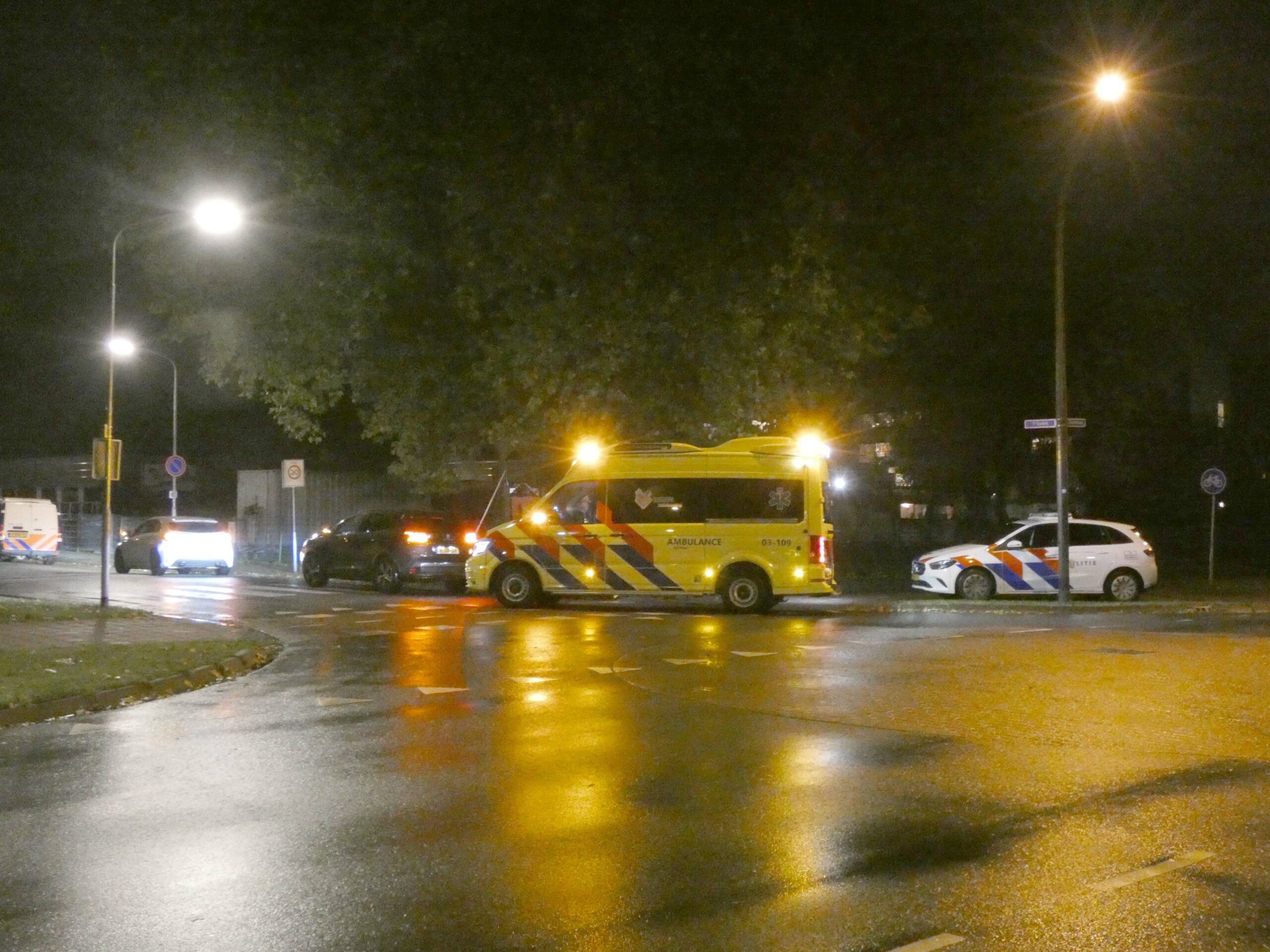 Ongeval tussen fietser en automobilist in Beilen