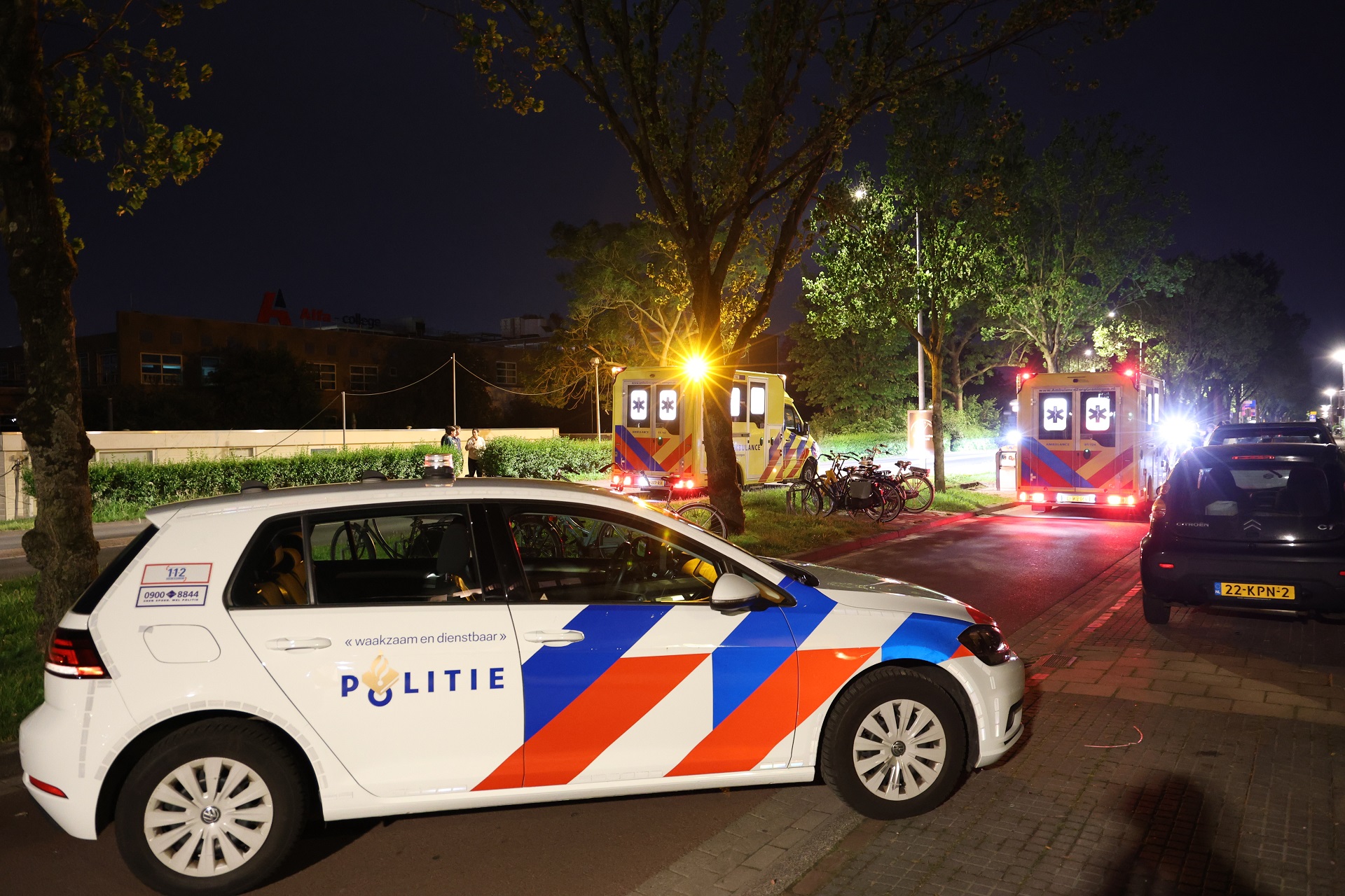 Twee gewonden na ongeval tussen scooter en fietser